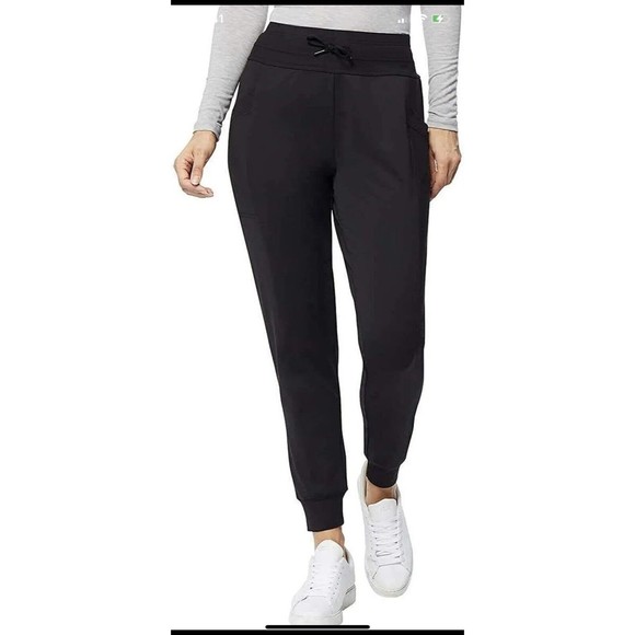 32 Degrees Ladies Side Pocket Jogger Suit Black Size L - Picture 2 of 2